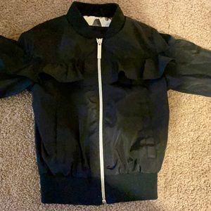 Girls ruffle jacket